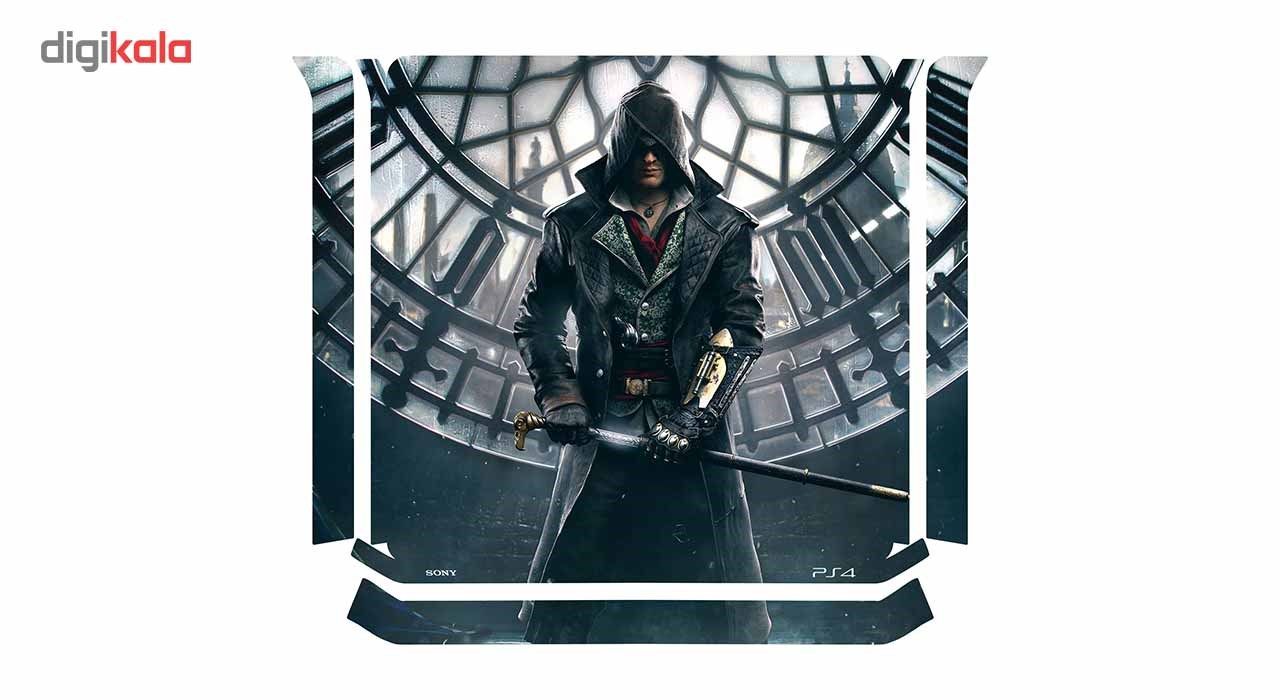 برچسب افقی پلی استیشن 4 اسلیم ونسونی طرح Assassins Creed SynTime