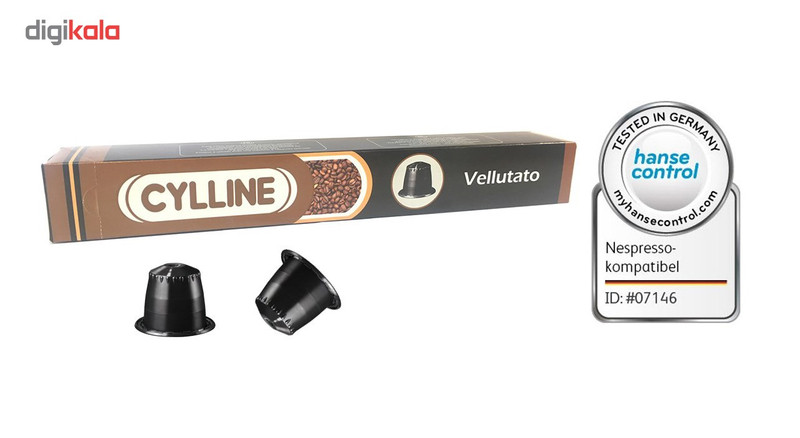 کپسول قهوه نسپرسو CYLLINE مدل Vellutato