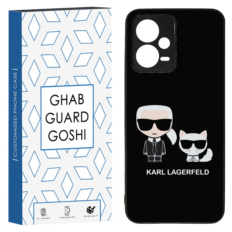 کاور قاب گارد گوشی طرح karl کد TPU-042 مناسب برای گوشی موبایل شیائومی Redmi Note 12 5G / Poco X5 5G