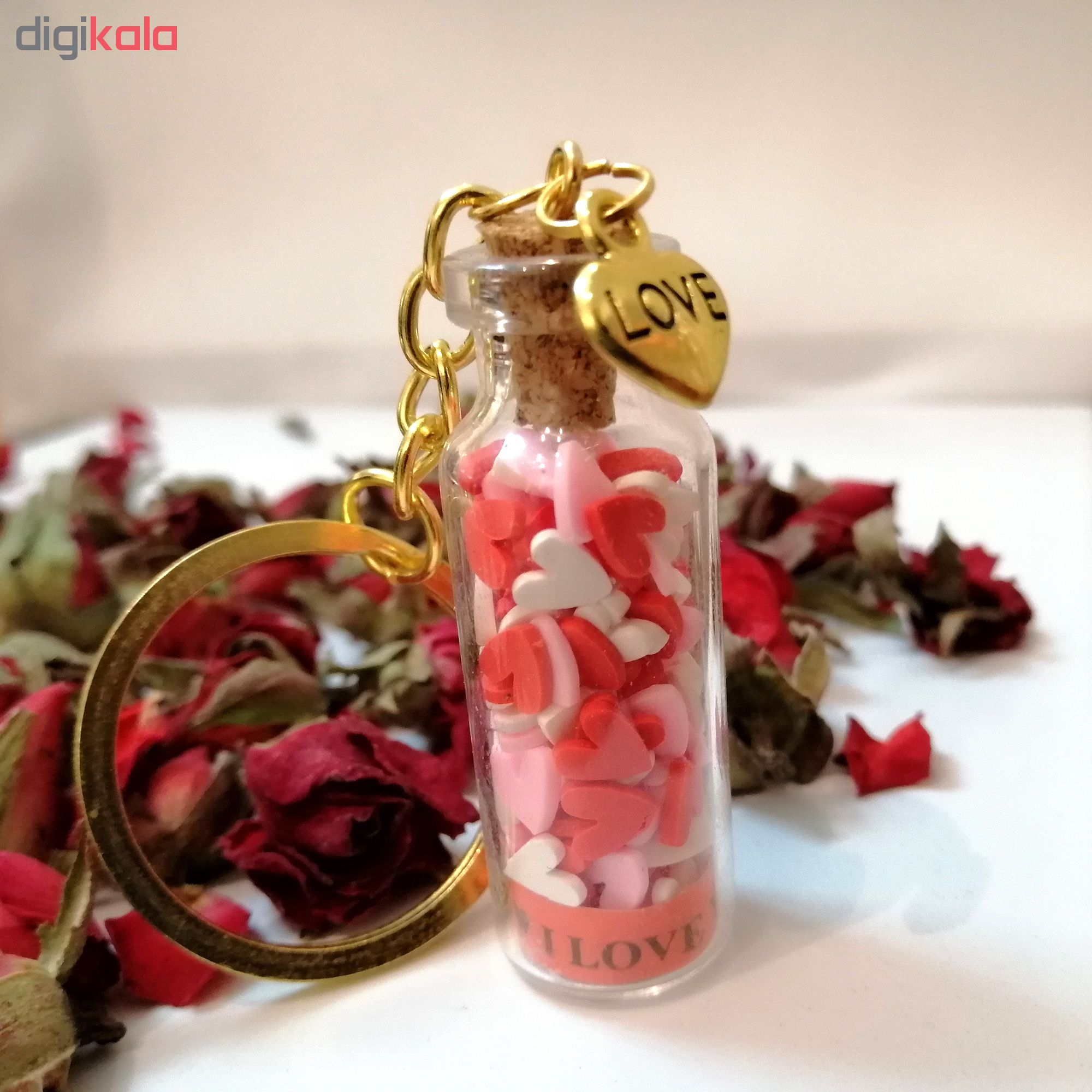جاکلیدی طرح بطری عشق کد k008