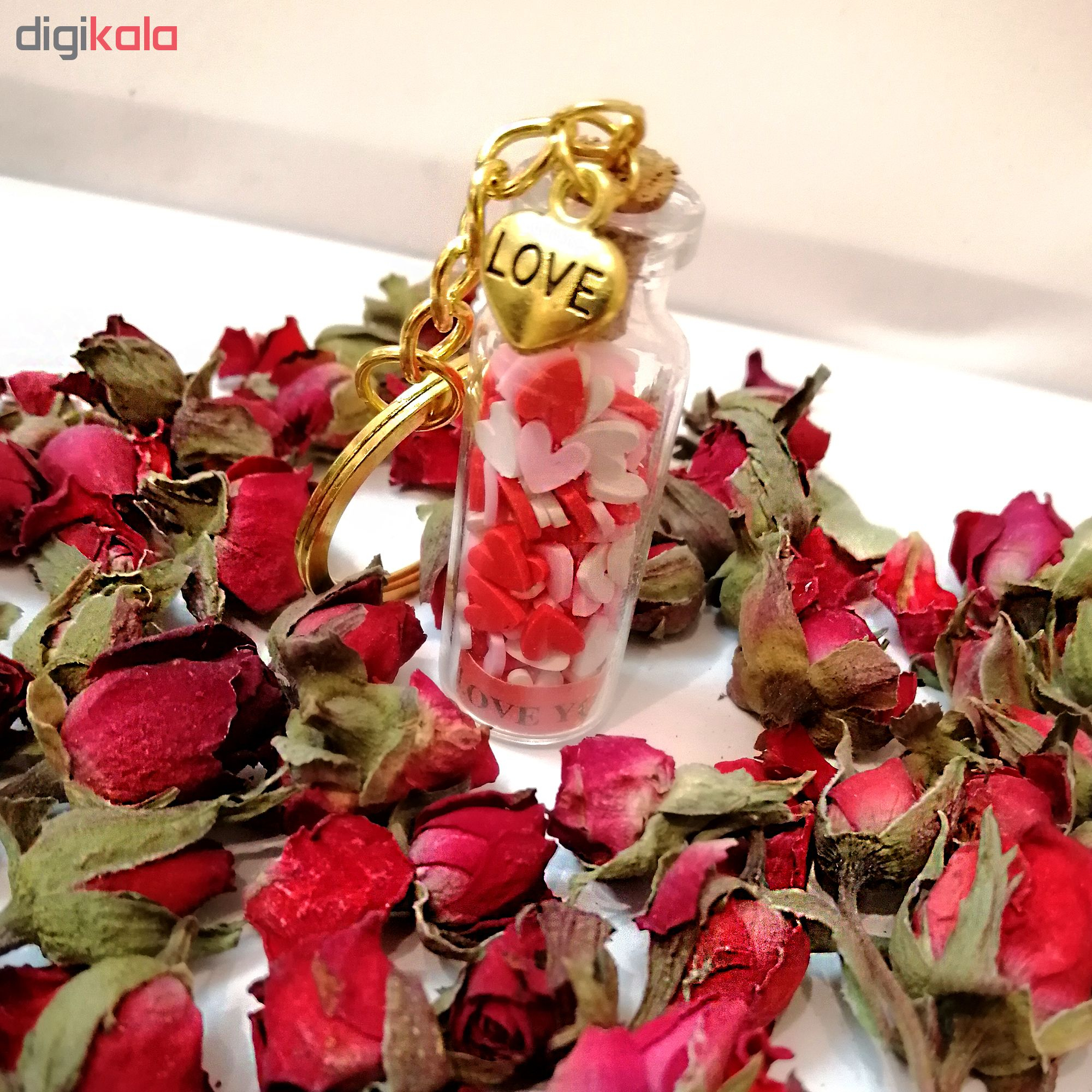 جاکلیدی طرح بطری عشق کد k008