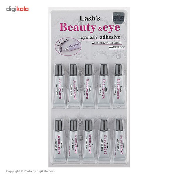 چسب مژه مصنوعی تریتون سری Eyelash Glue and Remover مدل EYG-202 بسته 10 تایی چسب مژه مصنوعی تریتون سری Eyelash Glue and Remover مدل EYG-202 بسته 10 تایی