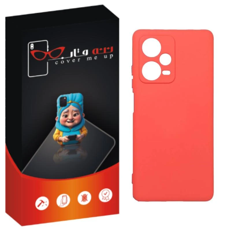 کاور ننه قاب مدل سیلیکونی مناسب برای گوشی موبایل شیائومی Redmi Note 12 4G