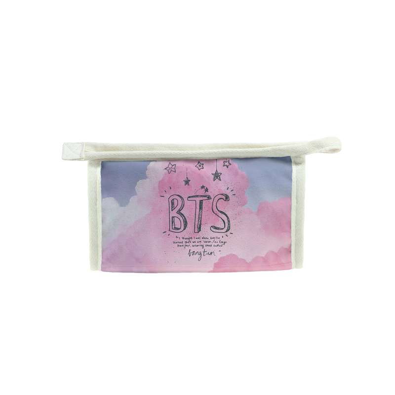 کیف لوازم آرایش زنانه مدل bts کد 5kb6