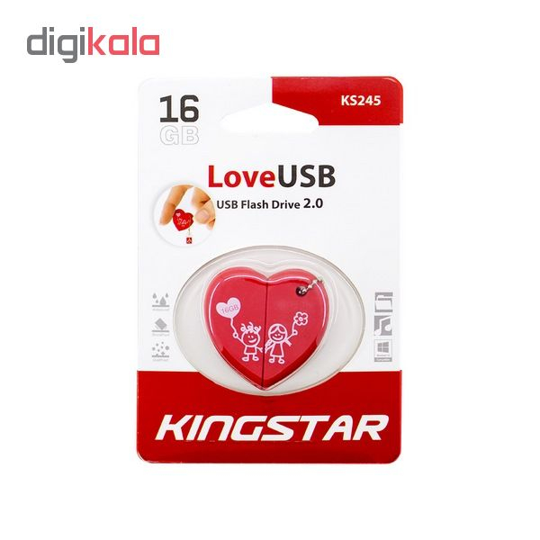 فلش مموری کینگ استار مدل ks245 ظرفیت 16 گیگابایت