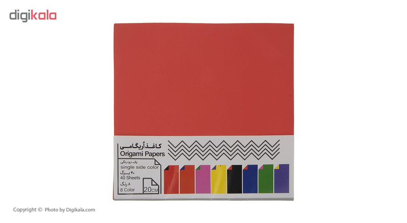 کاغذاوریگامی مدل 306 بسته 40 عددی