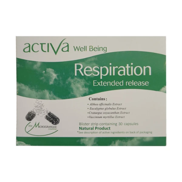 کپسول رسپیریشن اکتیوا ولبیینگ بسته 30 عددی