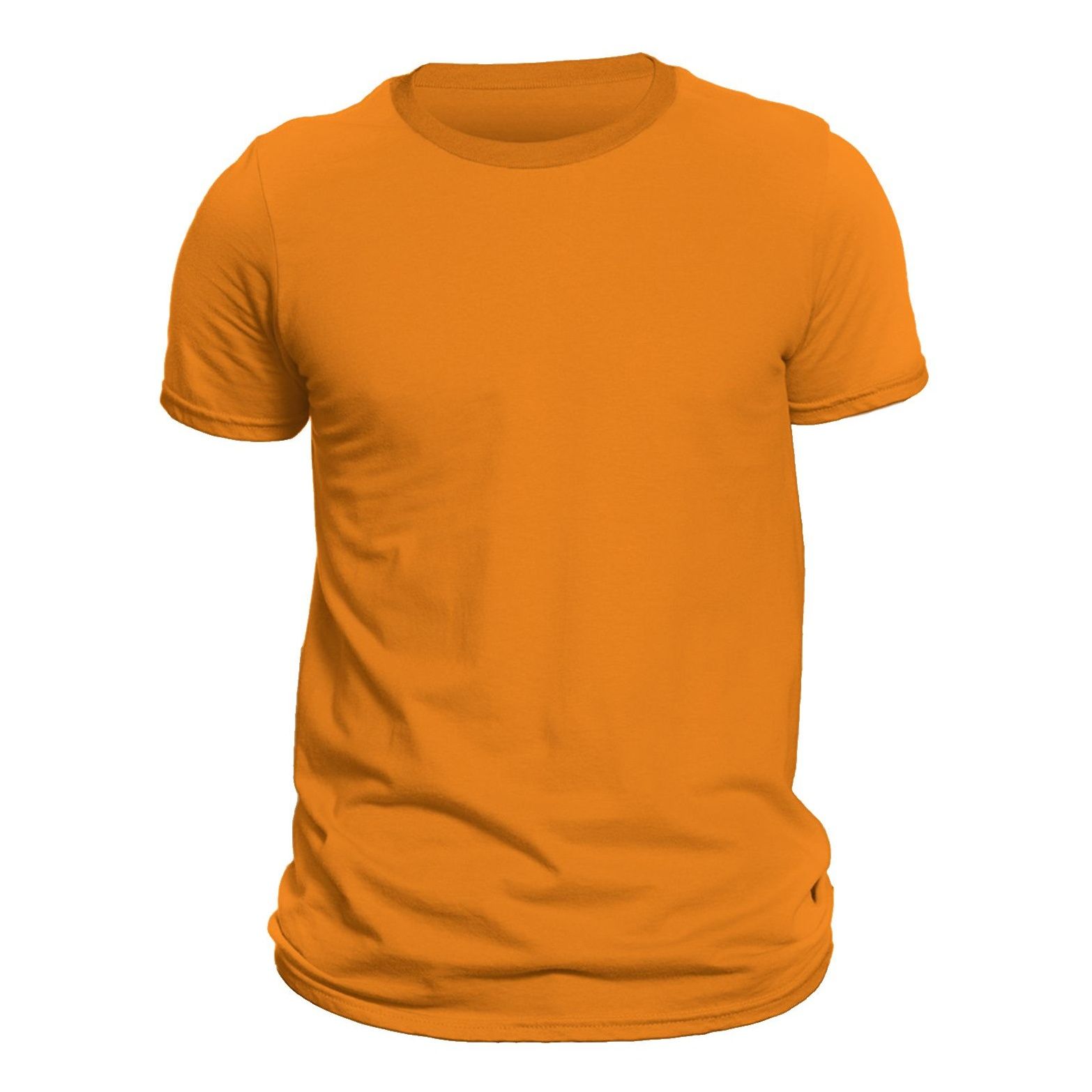 تیشرت آستین کوتاه مردانه کد 1TORR رنگ نارنجی