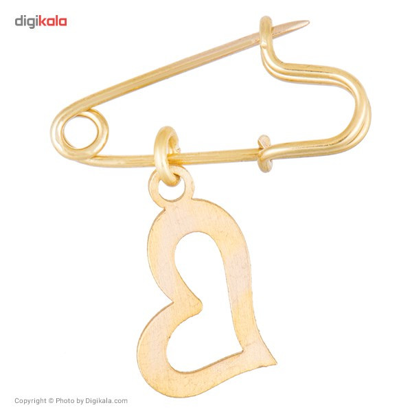 سنجاق سینه طلا 18 عیار رزا مدل PG02