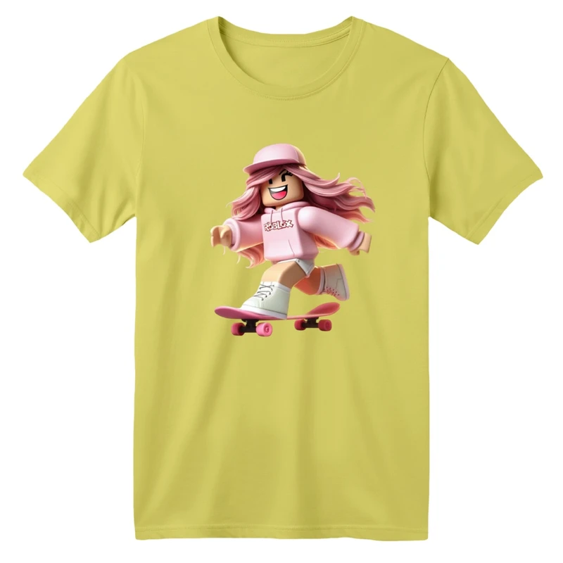 تی شرت آستین کوتاه بچگانه مدل روبلاکس کد 2