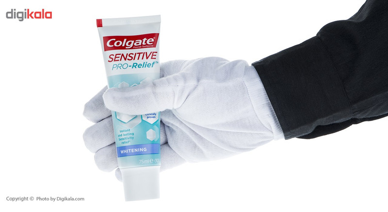 خمیر دندان کلگیت مدل Sensitive Pro-Relief Whitening حجم 75 میلی لیتر