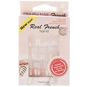 ناخن مصنوعی تریتون سری Real French مدل NDN-1518-5550