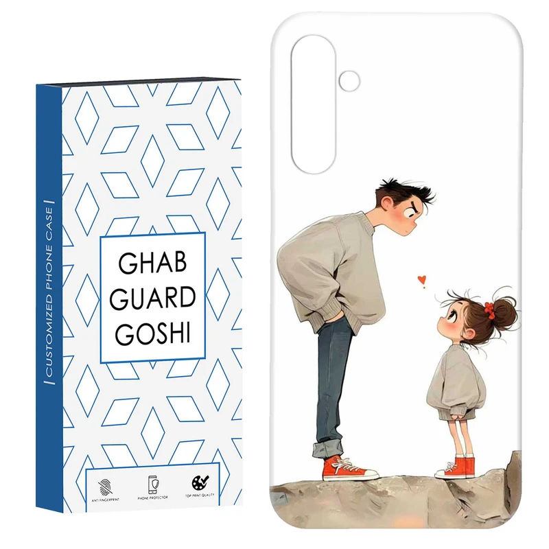 کاور قاب گارد گوشی طرح دخترانه کد Dimo-893 مناسب برای گوشی موبایل سامسونگ Galaxy A34 / A34 5g