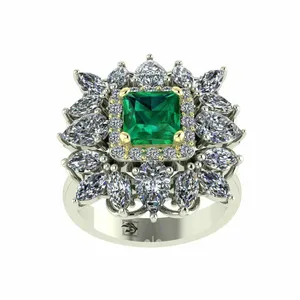 Onixset Emerald 1869 Gold Ring