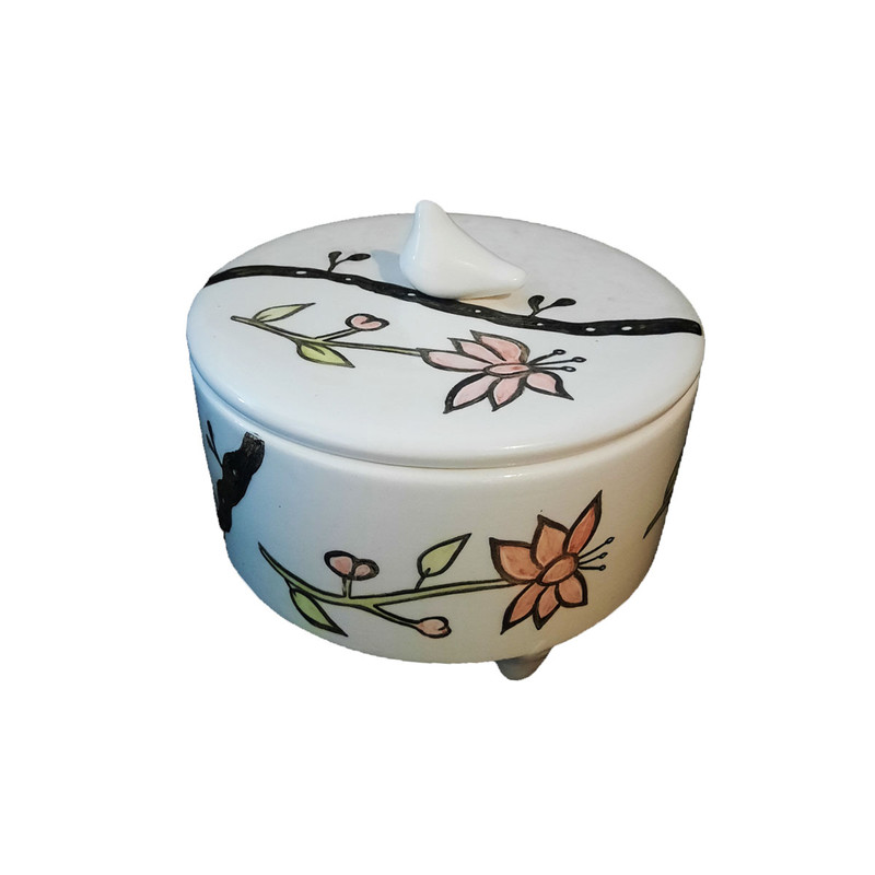 شکلات خوری سرامیکی طرح گلبرگ