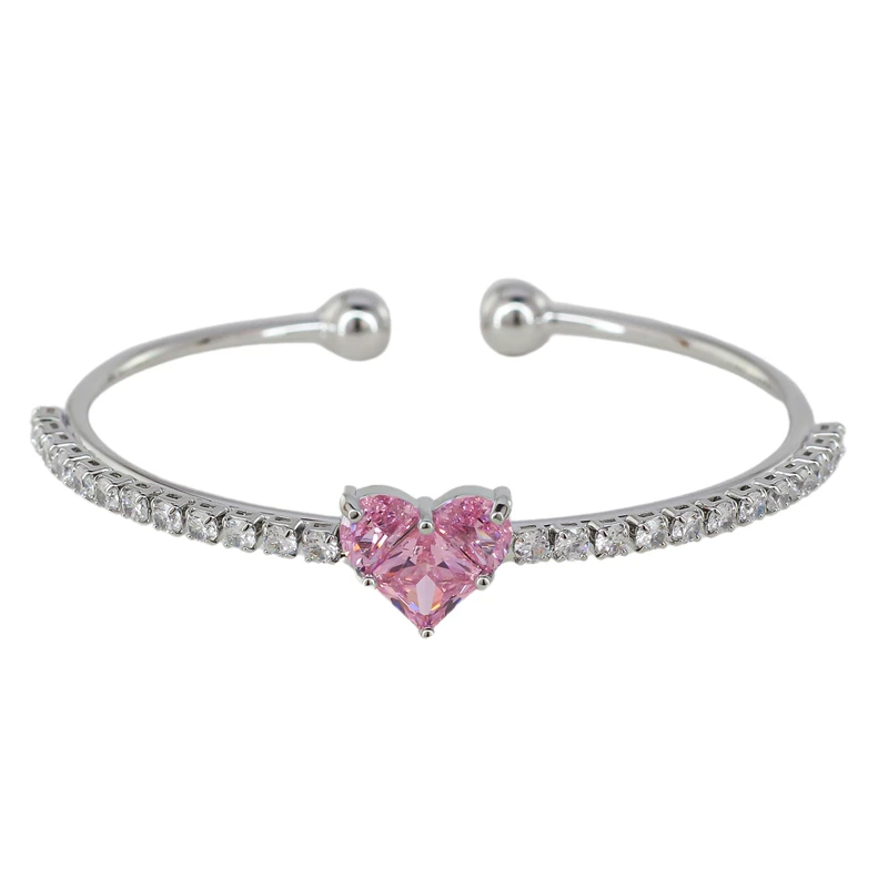 دستبند النگویی زنانه زودیکا مدل قلبی کد AAD673