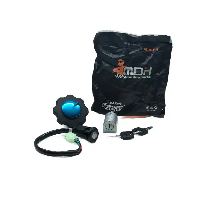 سوئیچ موتور سیکلت ام دی اچ مدل CG125 مجموعه 4 عددی