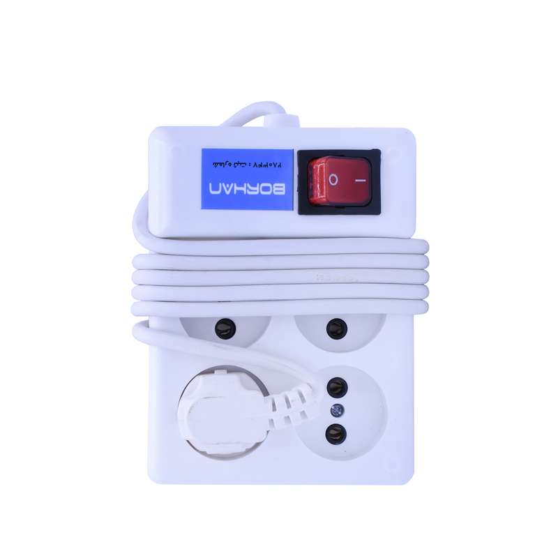 چند راهی برق برهان الکترونیک مدل M-3/8-6