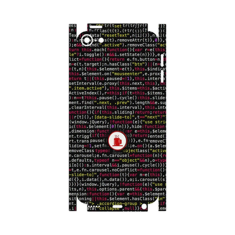 برچسب پوششی ماهوت مدل Programming 1-FullSkin مناسب برای گوشی موبایل اپل iPod touch 6th generation