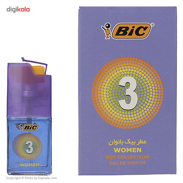 عطر جیبی زنانه بیک مدل Dot Collection No3 حجم 7.5 میلی لیتر