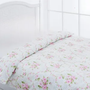 روکش لحاف انگلیش هوم مدل Rosy Love یک نفره سایز 160x220 سانتی متر