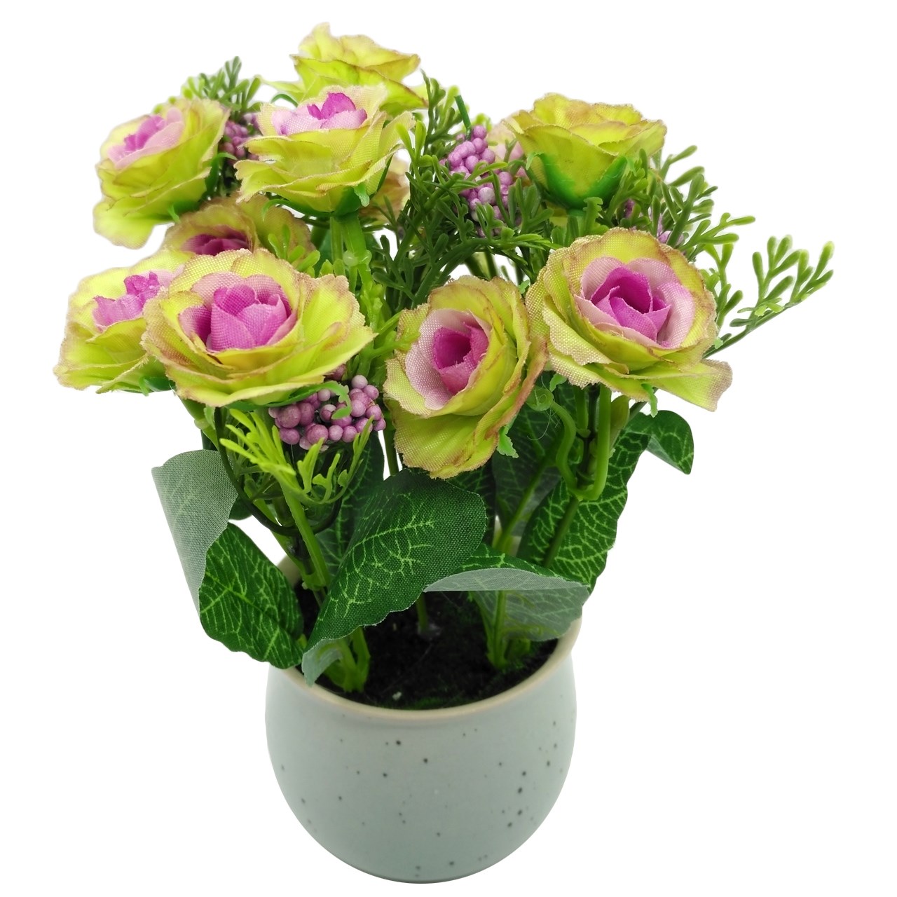 نقد و بررسی گلدان به همراه گل مصنوعی کیدتونز کد KGG-003-2 توسط خریداران