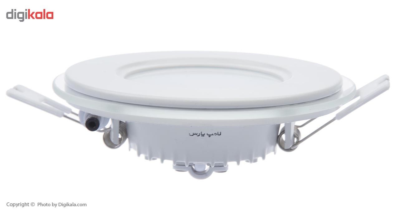چراغ ال ای دی سقفی 8 وات پارس شهاب مدل LED SMD main 1 2