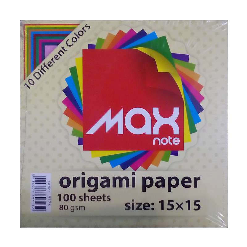 کاغذ اوریگامی مکث کد9776 بسته 100 عددی