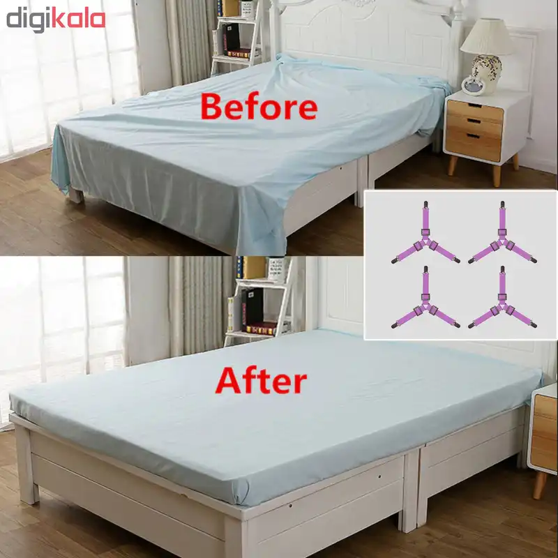 نظم دهنده روتختی زیبا مدل Triangular بسته 4 عددی