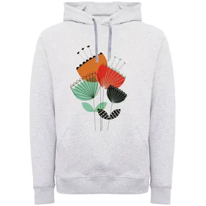 هودی زنانه مدل گل مینیمال کد R178