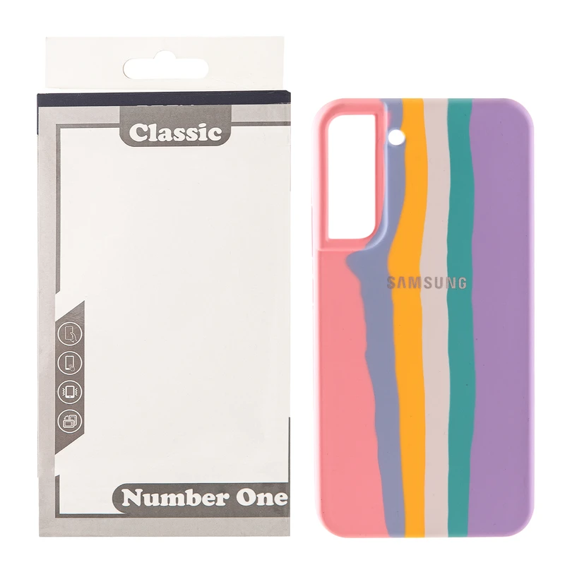 کاور طرح آبرنگی مدل سیلیکون  مناسب برای گوشی موبایل سامسونگ Galaxy S22 PLUS