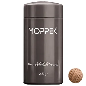 Moppek Light Brown Hair Fattener Fiber Hair powder 2.5g