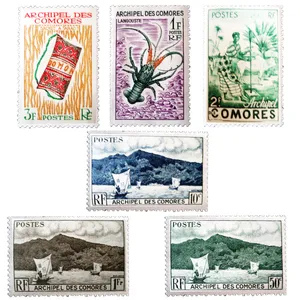 تمبر یادگاری مدل ملل کد m-100 مجموعه 6 عددی