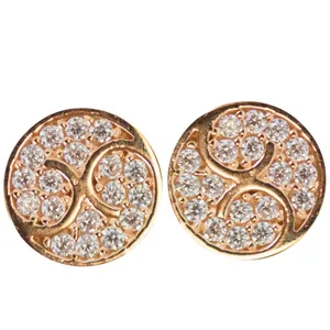 گوشواره طلا 18 عیار پارسه مدل 1101