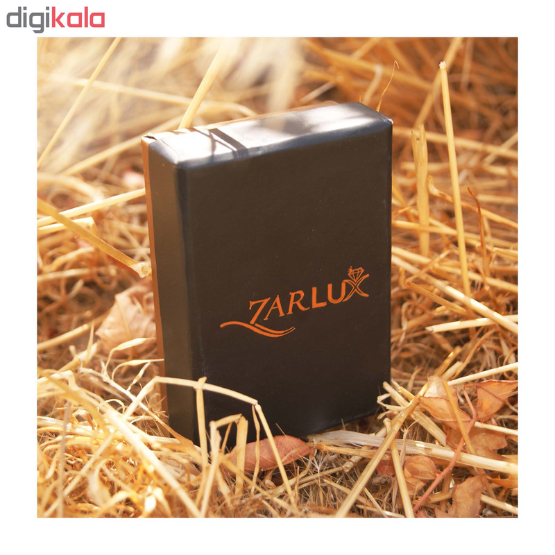 گوشواره طلا 18 عیار زنانه زرلوکس طرح اشک کد zr43 - 2