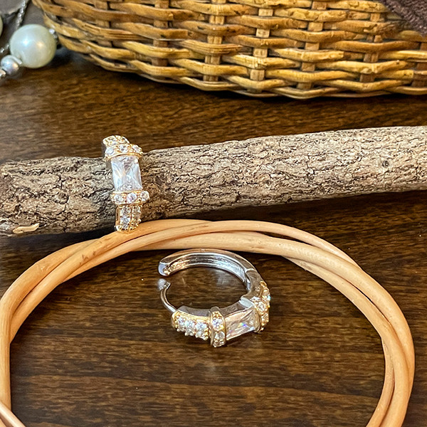 گوشواره دخترانه کلاریس مدل JW13