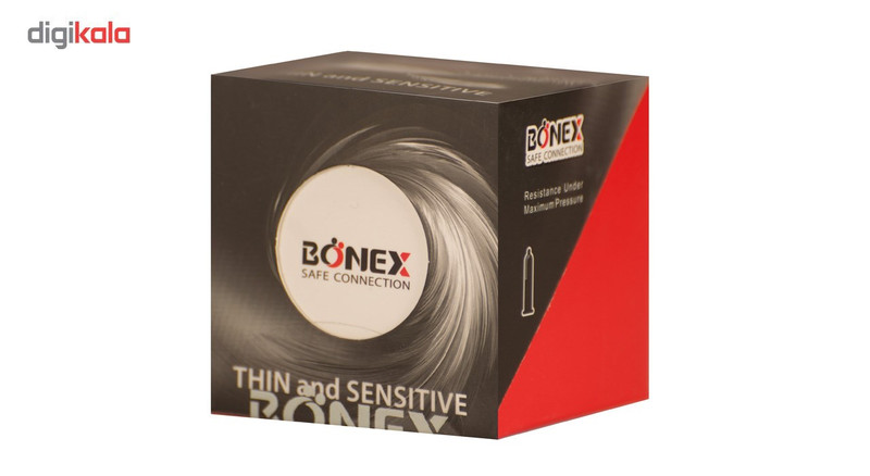 کاندوم بونکس مدل Thin And Sensitive بسته 12 عددی