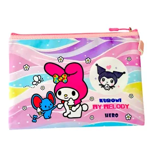 پوشه زیپ‌دار مدل کرومی سایز 33.5×24.5 سانتی متر