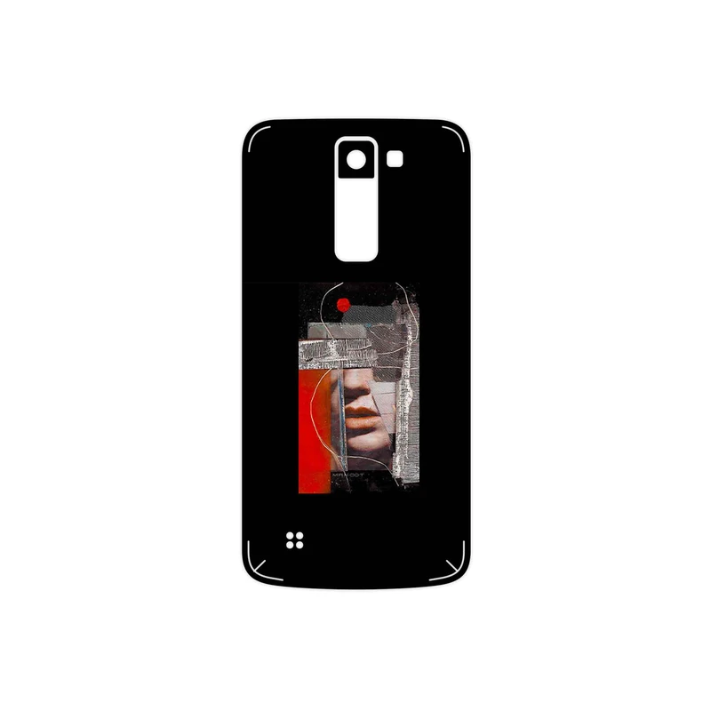 برچسب پوششی ماهوت مدل Collage of Mouth مناسب برای گوشی موبایل ال جی K8