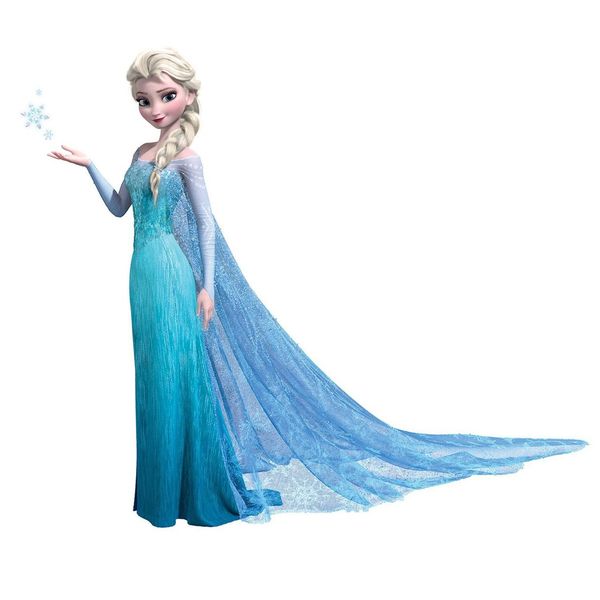 مشخصات قیمت و خرید استیکر رومیت مدل Frozen Elsa Fiant Wall Decal دیجی کالا