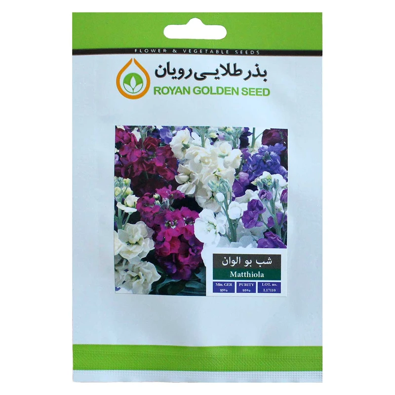 بذر گل شب بو الوان بذر طلایی رویان کد BZT-137