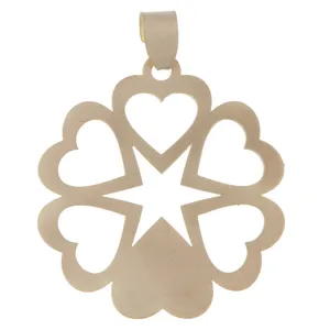 Pendar Gold AG10 Gold Necklace Pendant Plaque