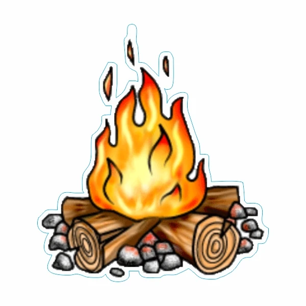 برچسب بدنه موتورسیکلت طرح FIRE کد 87