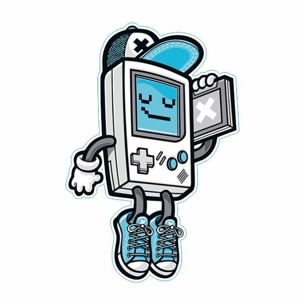 برچسب بدنه موتورسیکلت طرح ROBOT کد 89