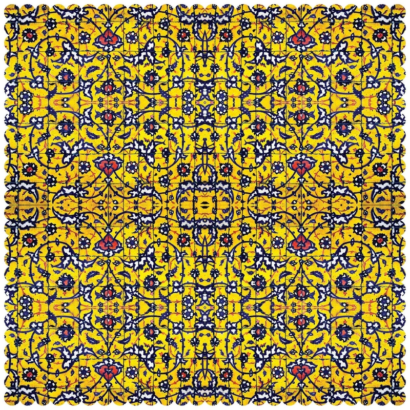 رومیزی رنس مدل T1-42133 سایز 90x95 سانتی متر