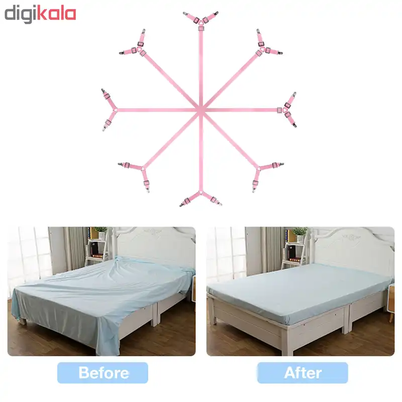 نظم دهنده روتختی زیبا مدل Cross بسته 4 عددی