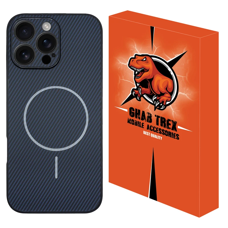 کاور قاب تی رکس مدل شطرنجی مناسب برای گوشی موبایل اپل iPhone 16 Pro Max