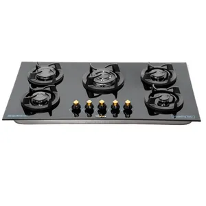 اجاق گاز صفحه‌ای پنج شعله وهسودان مدل G005_E ساده