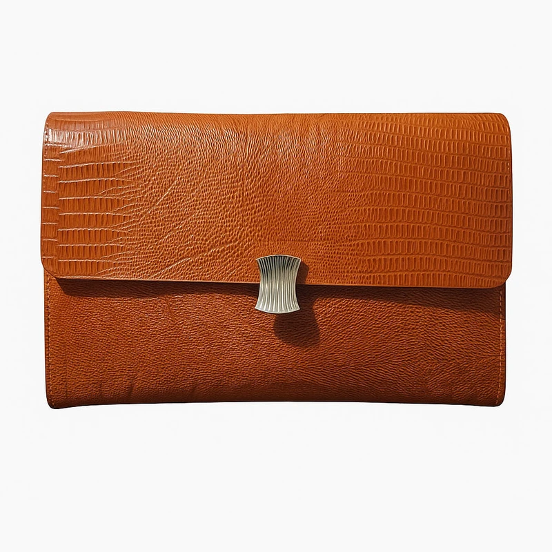 کیف رودوشی زنانه مدل آناتا چرم طبیعی لیزارد