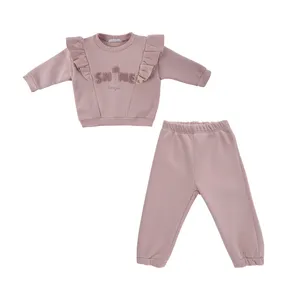 ست سویشرت آستین بلند و شلوار راحتی دخترانه فیورلا مدل نبات 25561